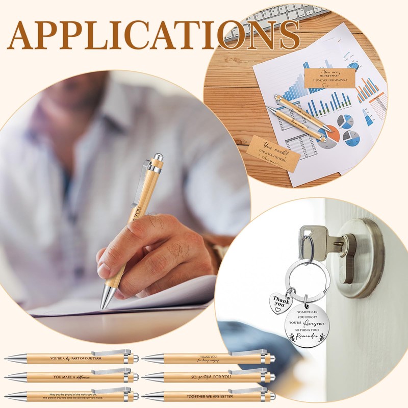 Tenare 12 Sets Thank You Gifts for Teacher Employee Appreciation