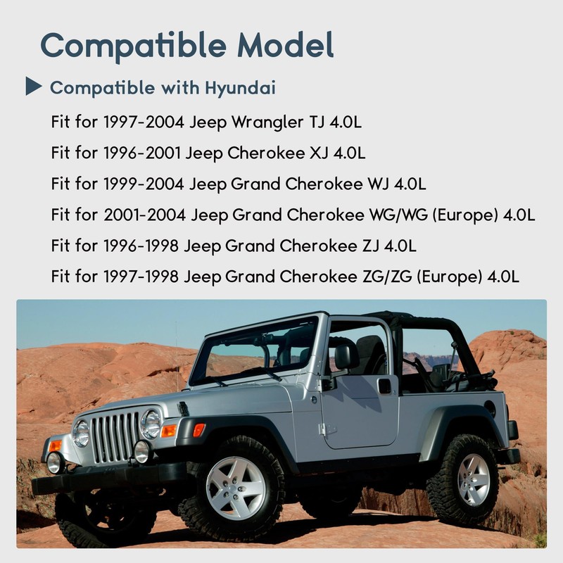 Panwarmoll Crankcase Vent Tube Compatible with Jeep Grand Cherokee XJ