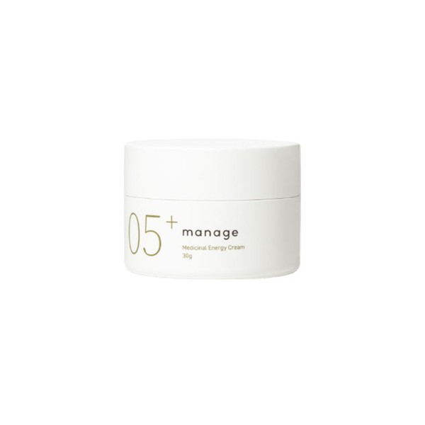 NANOEGG Manage 05+ Energy Cream, 1.1 oz (30 g), Wrinkle Improvement, Whitening Ingredient, Niacinamide, Whitening, Aging Care