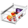vacane Upgraded Refrigerator Drawers Organizer - Pull Out Fridge Bins