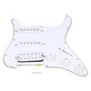 Electronic Guitar Pickguard 11‑Hole SSH Scratch Plate Backplate with Screws