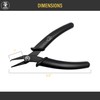 5-1/2" Split Ring Plier Pliers with Ergonomic Grips Jewelry Making