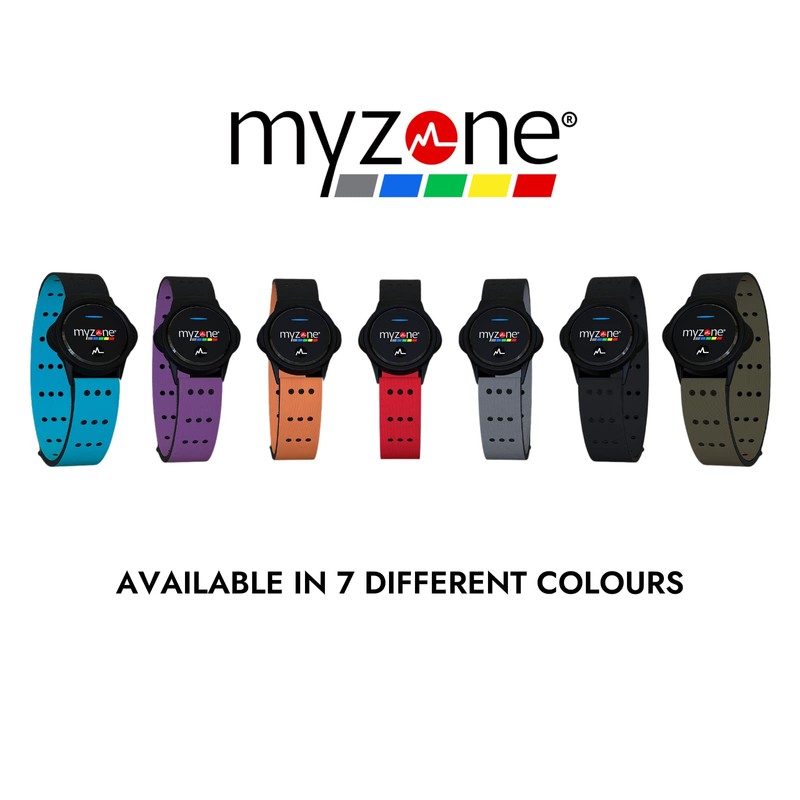 MYZONE MZ-Switch Replacement Arm & Wrist Straps - Purple -
