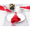 Pack Of 6 - Metal Christmas Napkin Holders - 6