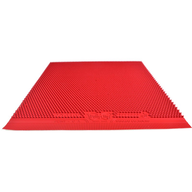Butterfly Feint OX Rubber Sheet (Red)