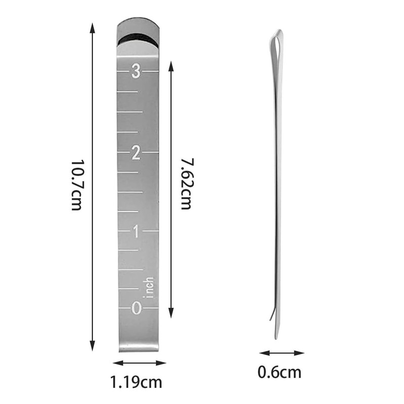 Sewing Hemming Clips, (Set of 10) Stainless Steel Hemming Clips,