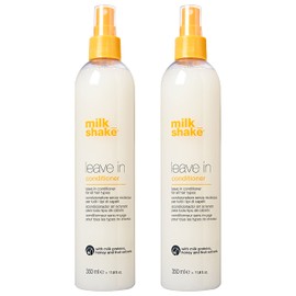 milk_shake Leave-In Conditioner Detangler Spray for Natural Hair - Leave In Conditioner for Curly Hair or Straight Hair - Protects and Hydrates Color Treated and Dry Hair, 11.8 Fl Oz (Pack of 2)