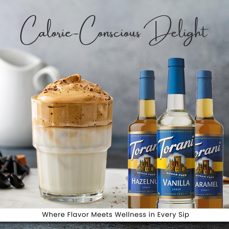 Torani Sugar Free Coffee and Tea Variety Pack - Caramel