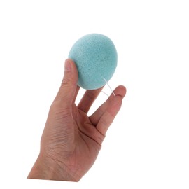 FRCOLOR 5pcs Facial Cleansing Sponge Soft Exfoliating Face Wash Sponges for Daily Use Lightweight and Portable Face Scrubber for Deep Cleansing Cute Colors Including White Blue Pink Yellow