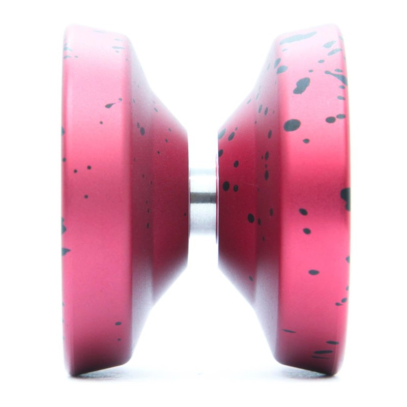 YoyoFactory Dna Yo-Yo - Rosso Nero (yoyo in Metallo, Corde,