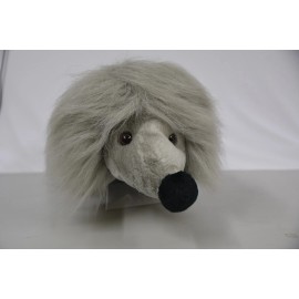 Russ Vintage Russ Caress Soft Pets Fluffy ARMADILLO GREY PLUSH