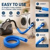 Dryer Vent Cleaner Hose Attachment for Home Maintenance – Flexible