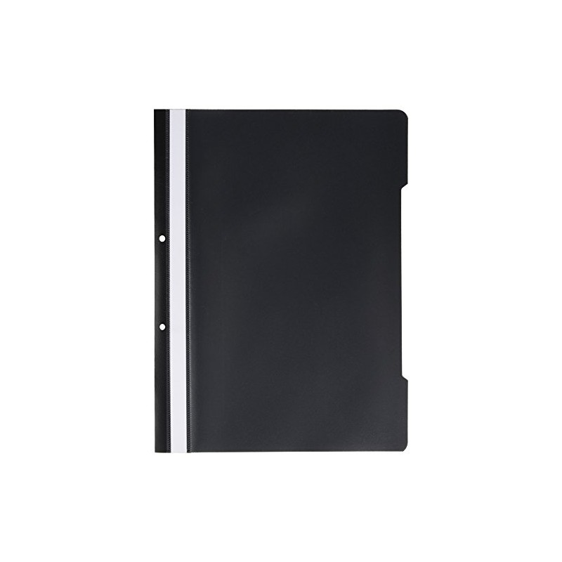 Classmaster PF25BK Clear Front Report & Project Covers — Black