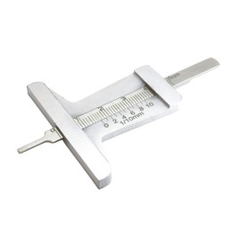 FregocS TiDG01 Tire Depth Gauge, Accuracy 0.0004 inch (0.1 mm), Up to 1.6 inches (40 mm), Accurately Checks at Hand (Tire, Wear Gauge, Groove Depth Measurement, Measurement)