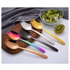 MBB Black Sporks Spoon Forks 6-Pack Stainless Steel Long Handle