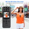 dahocamgo 4K Body Camera with Audio, Wearable Cam