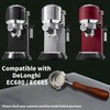 MZDMY 51mm Bottomless Portafilter with 3 Ears Fit for Delonghis