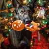 VICARKO Christmas Dog Toys Pet Squeaky Chew Toy for Boredom