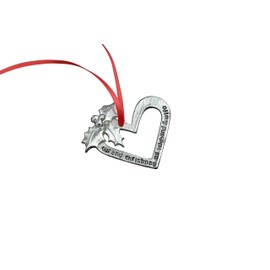 Pirantin Our 2nd Christmas As Husband & Wife - 2 YEAR Wedding Anniversary Christmas Tree Decoration