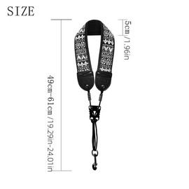 Adjustable Saxophone Strap, 1 Count Saxophone Neck Strap, Universal Saxophone Strap for Music Lovers, Musical Instrument Accessories:_Multicolor4_1 Count
