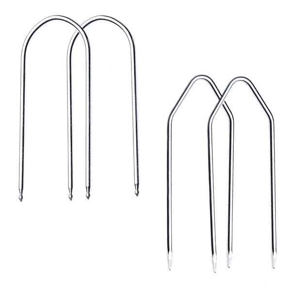 4 PCS Car Radio Removal Tool, U & V Shape