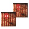 Boland 10134190 12 Horror Clown Napkins, Multicoloured, Standard Size