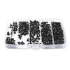 iexcell 250 Pcs M3 x 6/8/10/12/16 Alloy Steel 10.9 Grade