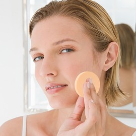 12 Packungen Gesichtsschwämme, Make-Up-Schwamm,Erwachsene,Unisex, Schaumstoffschwämme,Für Flüssige Grundierung Foundation Puder Kosmetik Applikatoren(Hautfarbe)