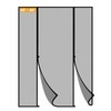 Yotache Magnetic Screen Door Fits 48x80 Inch Doors, Screen Size
