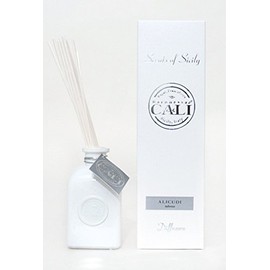 Baronessa Cali's Scents of Sicily Alicudi – Tuberose White Glass Diffuser