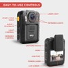 Pyle Police Security Video Body Camera | HD 2304 x