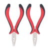2pcs Hair Extensions Plier Ergonomic Handle Skid Resistance 2 Holes