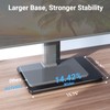 PERLESMITH Universal Swivel TV Stand for 37-77 inch TVs, Table