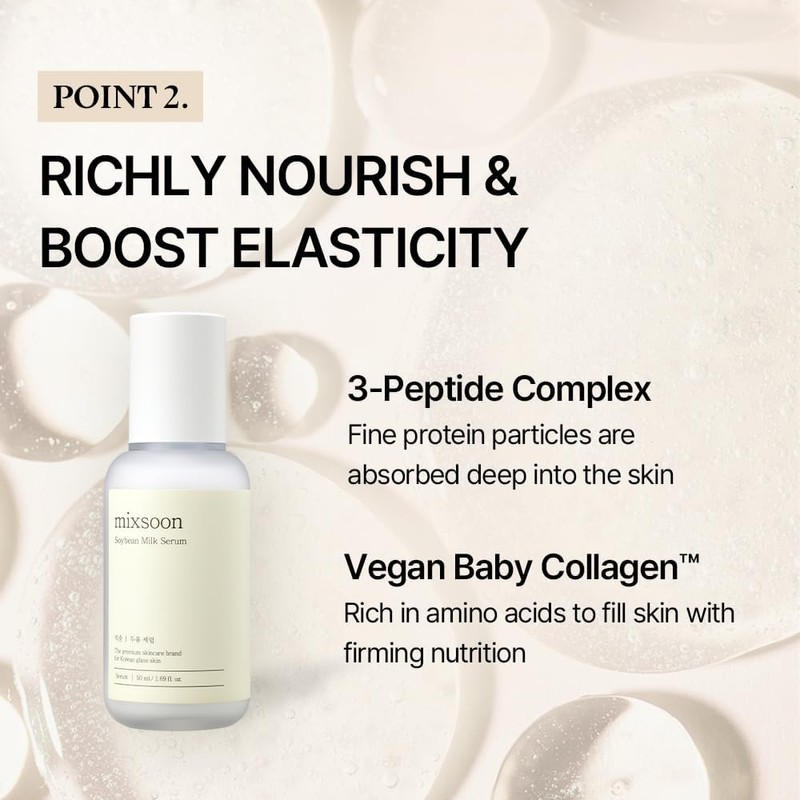 Soybean Milk Serum – Sérum Nutritivo para Elasticidad de la