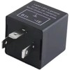 GRmkt CF13 IC Turn Signal Relay, Universal LED Compatible, High