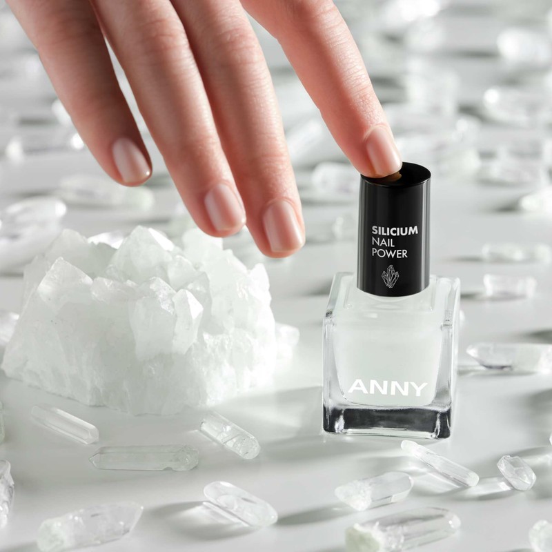 ANNY Silicon Nail Power 3-in-1 Care Varnish: Base Coat, Nail