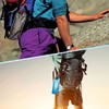Pack of 6 Foldable Water Bottles, Water Bags for Hiking,