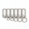 Keychain Carabiner Clips, Titanium Alloy Key Ring Key Ring Key