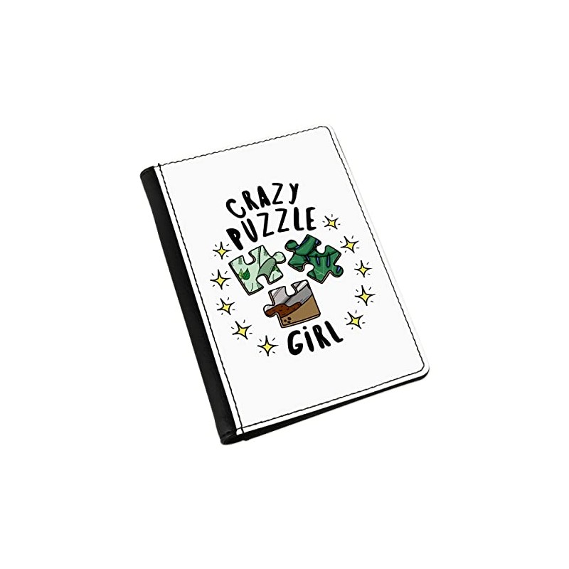 Crazy Puzzle Girl Stars Reisepasshülle