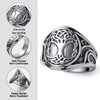 WESTMIAJW Viking Rings for Men Norse Tree of Life Rings
