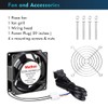 Wathai AC Power Axial Fan 110V 120V 92mm 90mm x