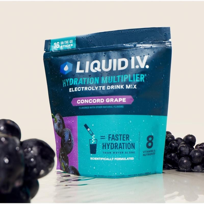 Liquid I.V. Hydration Multiplier - Concord Grape - Hydration Powder