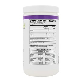 BariatricPal Collagen Peptides Powder (Hydrolyzed Type 1 & 3, Grass Fed) Skin, Hair, Nail & Joint Support - Vanilla