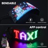Led Light Signs for Car, Taxi Windshield Led Stickers, Flexible