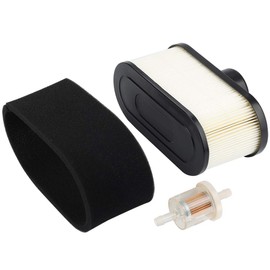 HIPA 11013-0752 Air Filter for Kawasaki FR691V FR651V FR730V 4-Cycle Engine 11013-0726 11013-7049 11013-7047 with 11013-7046 Pre Filter