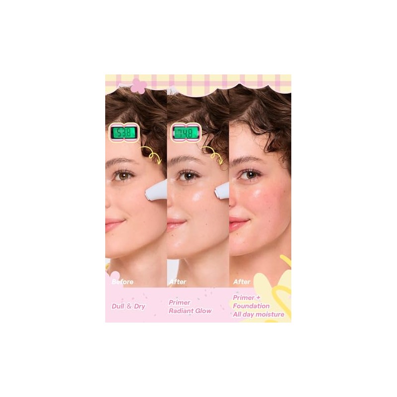 SHEGLAM Dream Foam Cloud Primer, Prebase Hidratante De Larga Duración