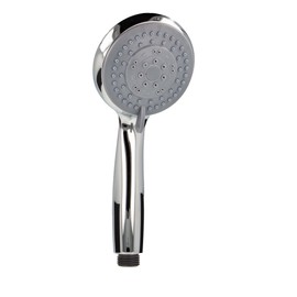 tecuro ew-easy Hand Shower Diameter 100 mm 5 Functions and Anti-Limescale Nozzles Chrome-Plated