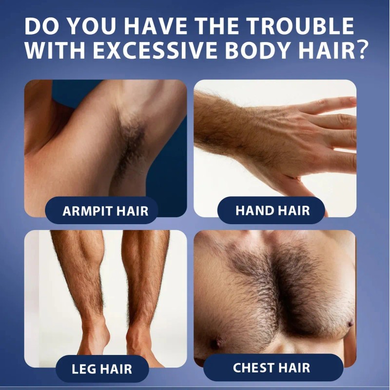 Crema Depilatoria Corporal Para Genitales 80g (2pcs)