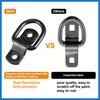 VekAuto 4pcs D Ring Tie Down Anchor 1/4" Diameter for