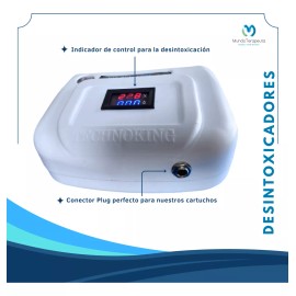 Technoking Detox Iónico Profesional Rudo Completo Pediluvio Desintoxica